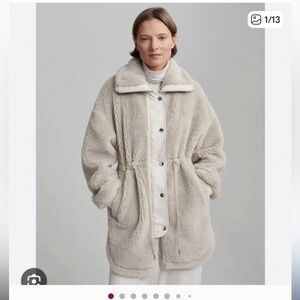 VARLEY JAMIE SHERPA JACKET, small, NEW